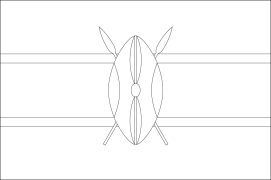 Quênia Páginas Para Colorir Para Imprimir