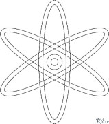 Atom Pagini De Colorat Imprimabile