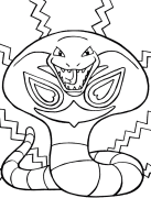 Arbok මුද්‍රණය කළ හැකි වර්ණ පිටු