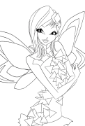 winx club printable coloring pages
